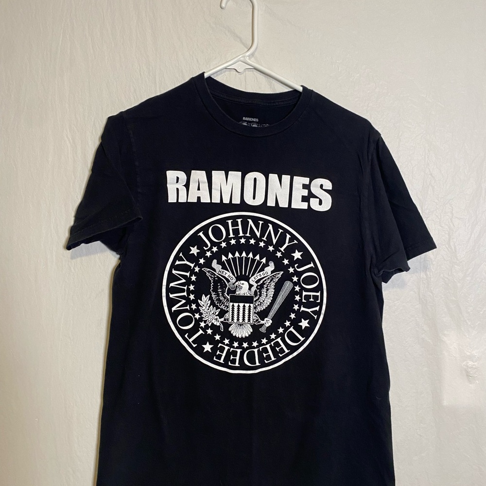 Classic Ramones Screen Print Graphic Tee